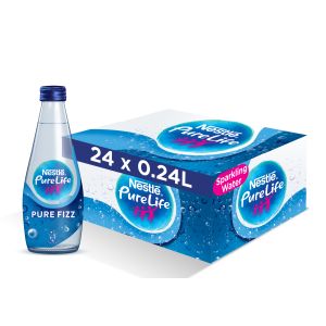 Nestlé Pure Fizz Sparkling Water 0.24L Bottles (Carton of 24)
