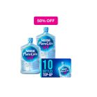 Mega Saving: 2 Empty Bottles (18.6L) + 10 eCoupons with 50% Discount
